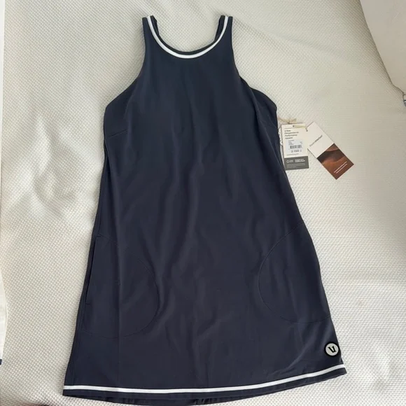 Vuori Volley Dress in Azure - Picture 1 of 2